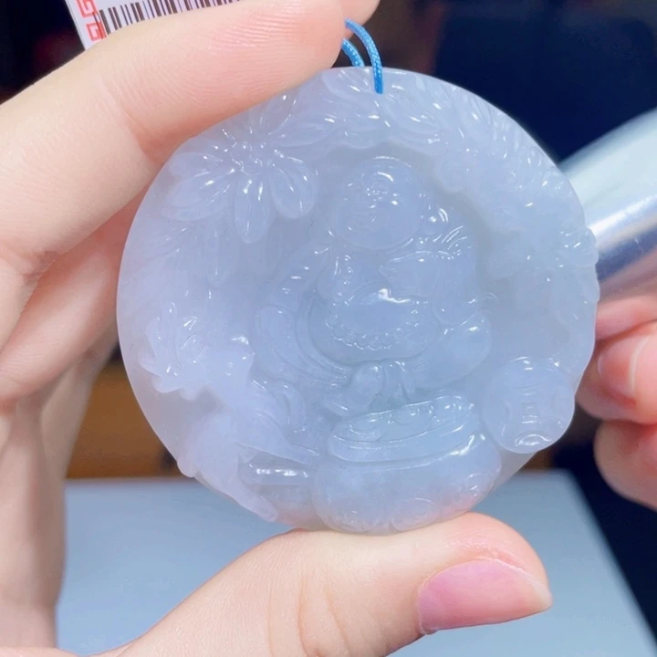 翡翠未镶嵌吊坠(不含链)X63