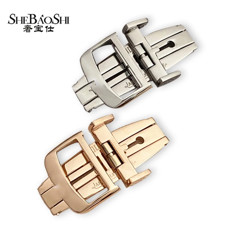 奢宝仕代用积家表扣折叠扣月相大师小丑约会翻转北宸地理蝴蝶扣