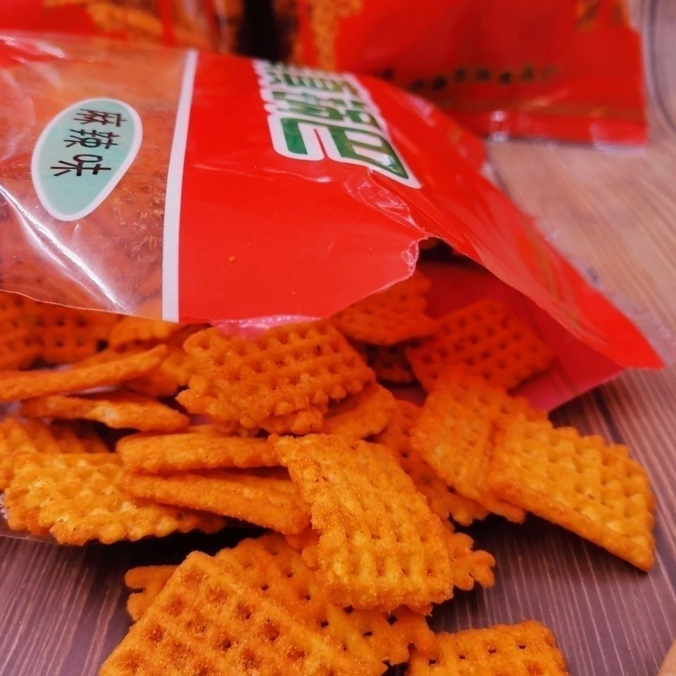 清真锅巴大米豆香回族食品休闲小吃麻辣味大袋装陕西特产怀旧零食