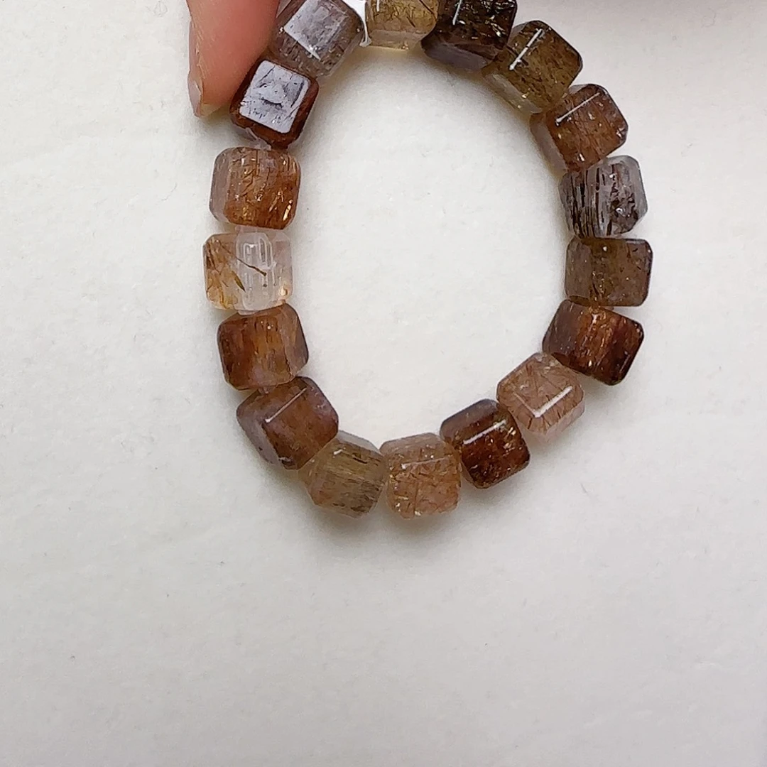 水晶手链未镶嵌小****?大气上档次