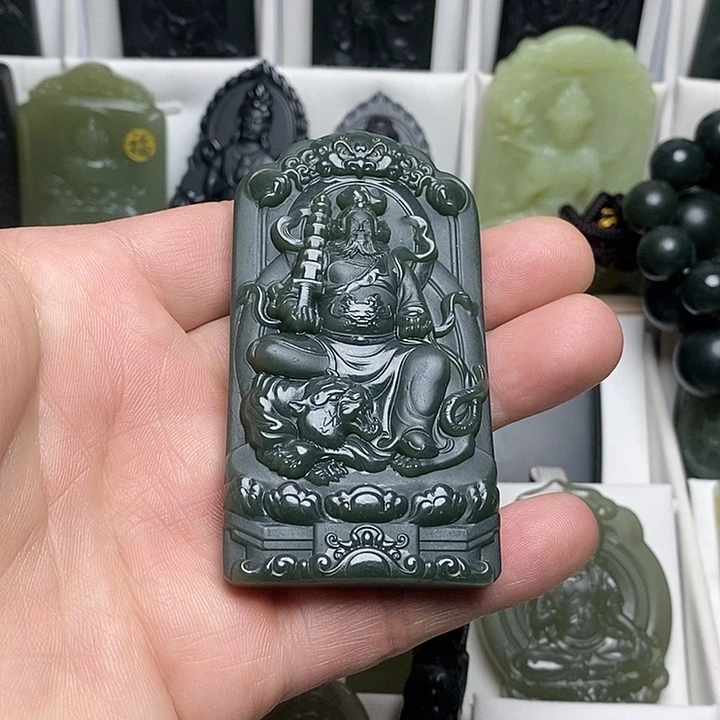 和田玉（青玉）未镶嵌颈饰