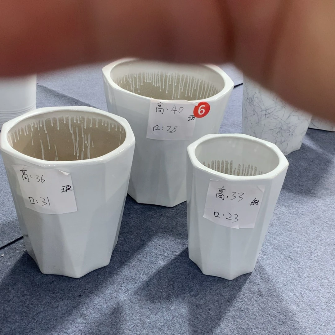 高温陶瓷花盆微瑕