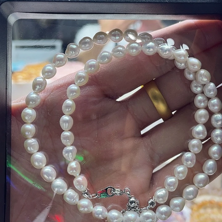 石英质玉手链未镶嵌拍3发1