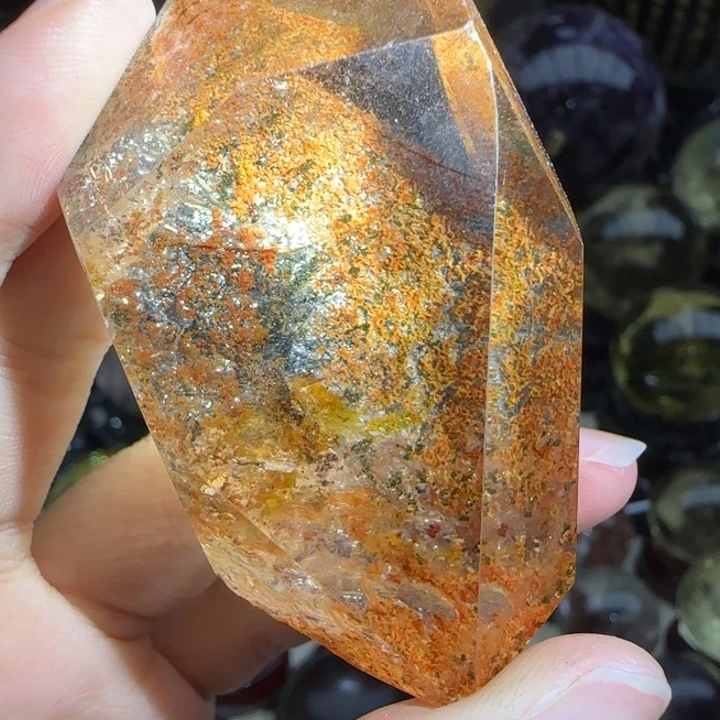 水晶未镶嵌摆件d362