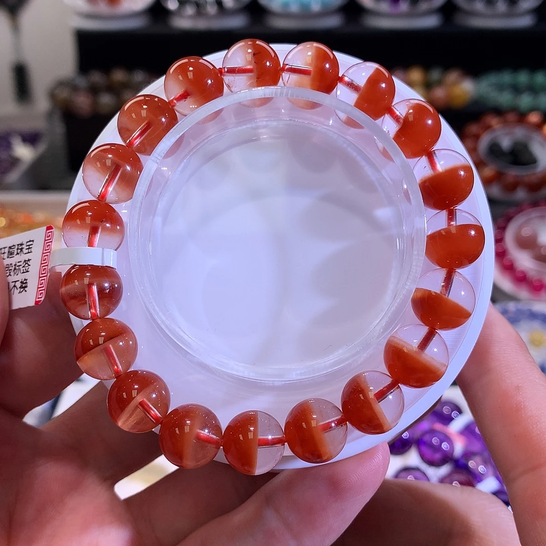 未镶嵌手链水晶10.5+