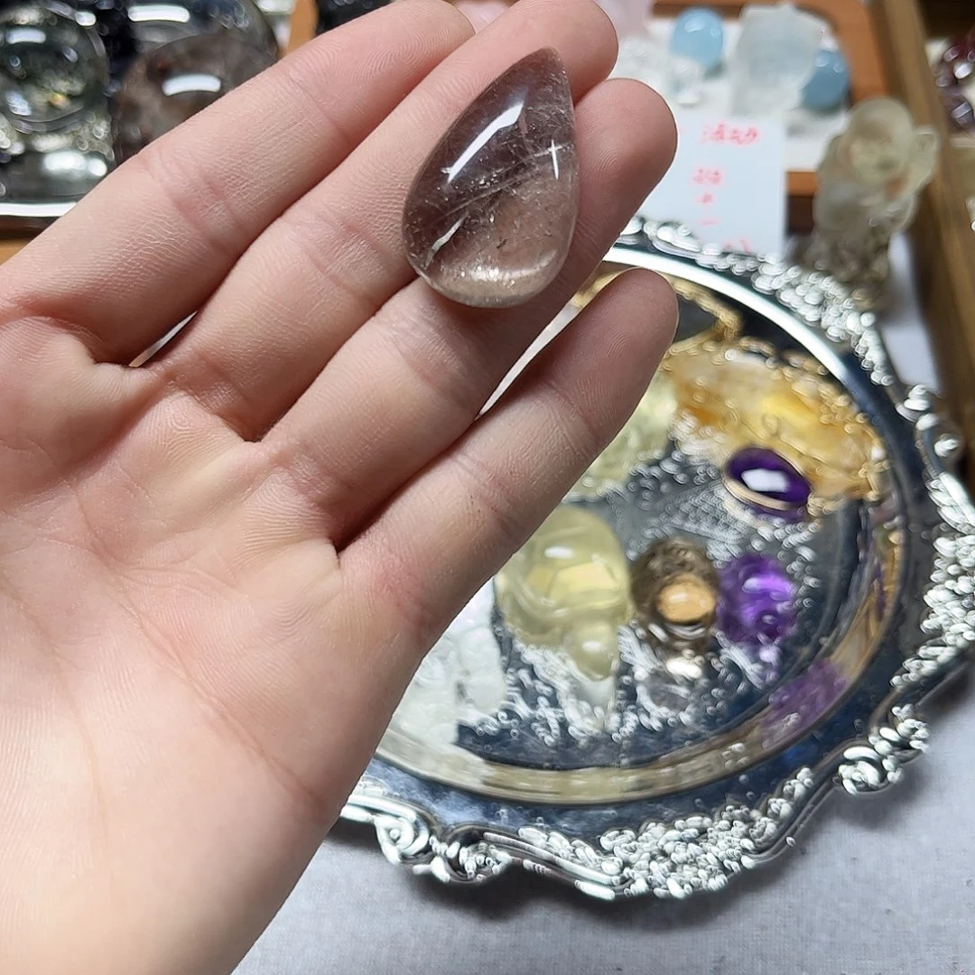 珠宝半成品紫晶未镶嵌