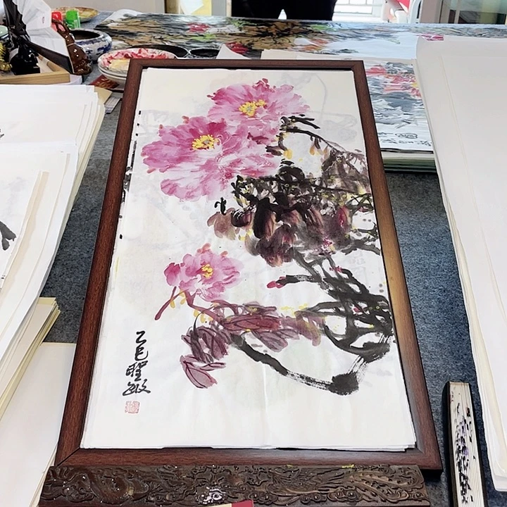 国画张圣敏先生纯手绘作品