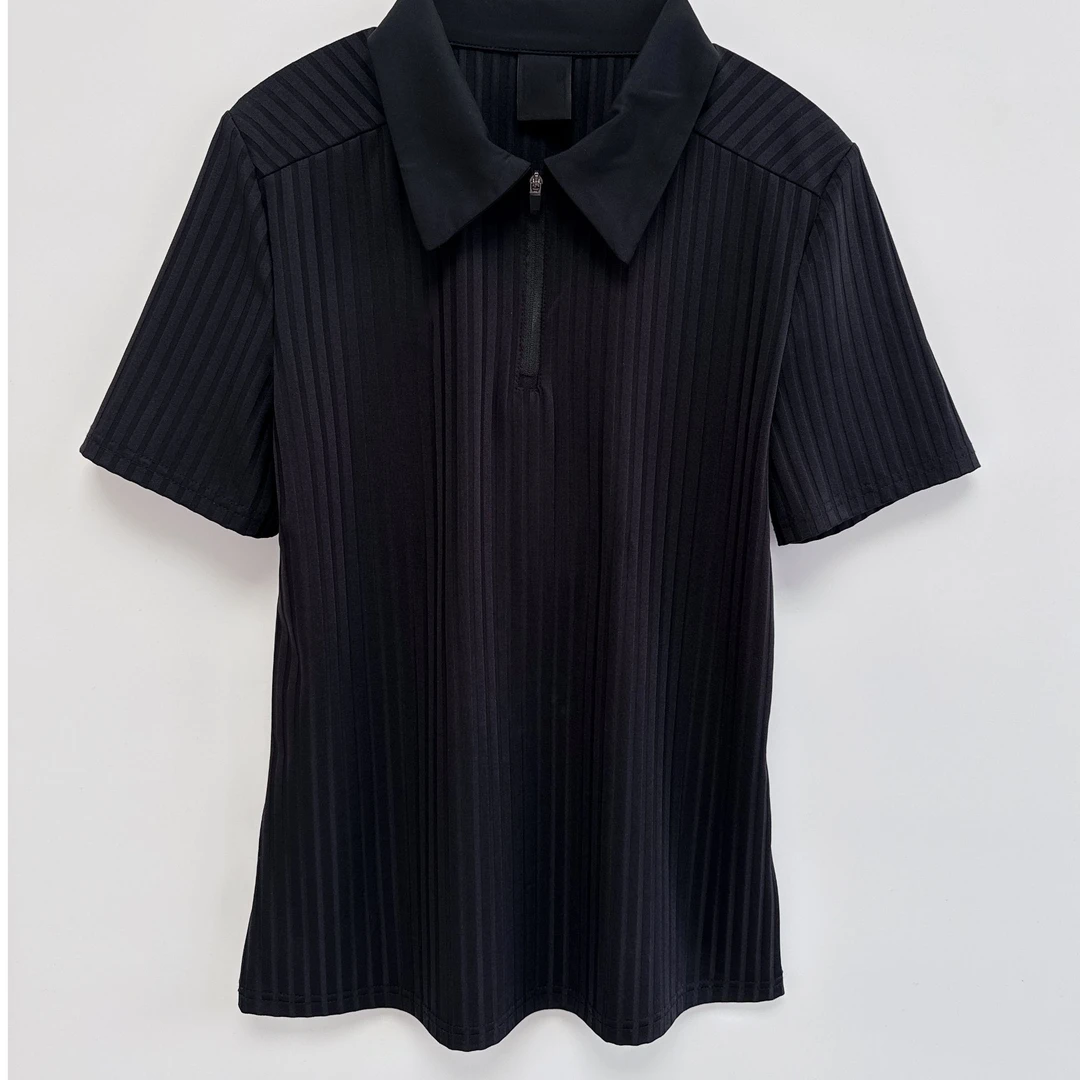 翻领体恤夏季新款运动透气休闲时尚情侣同款薄款经典商务POLO衫