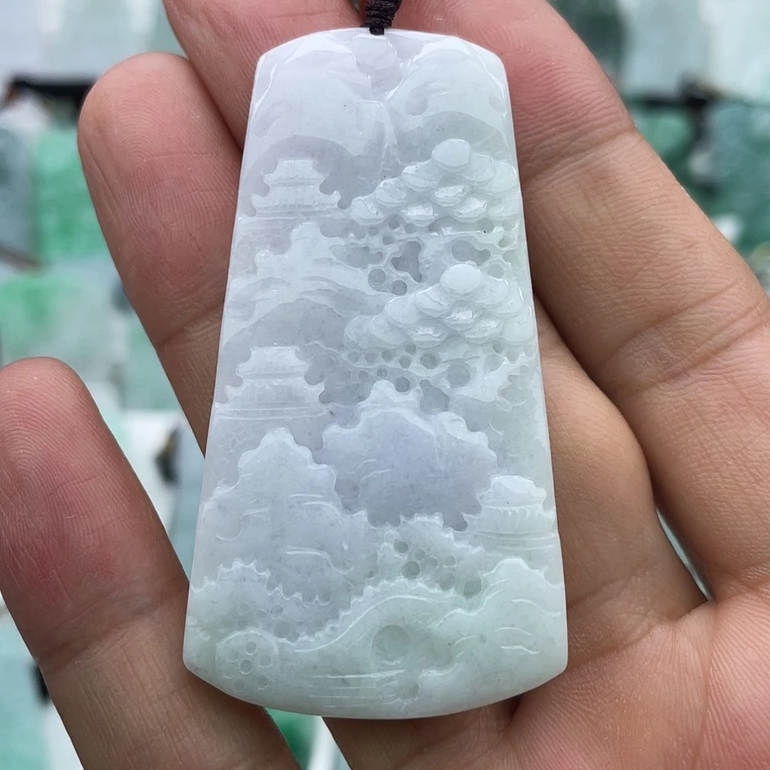 颈饰未镶嵌翡翠翡翠