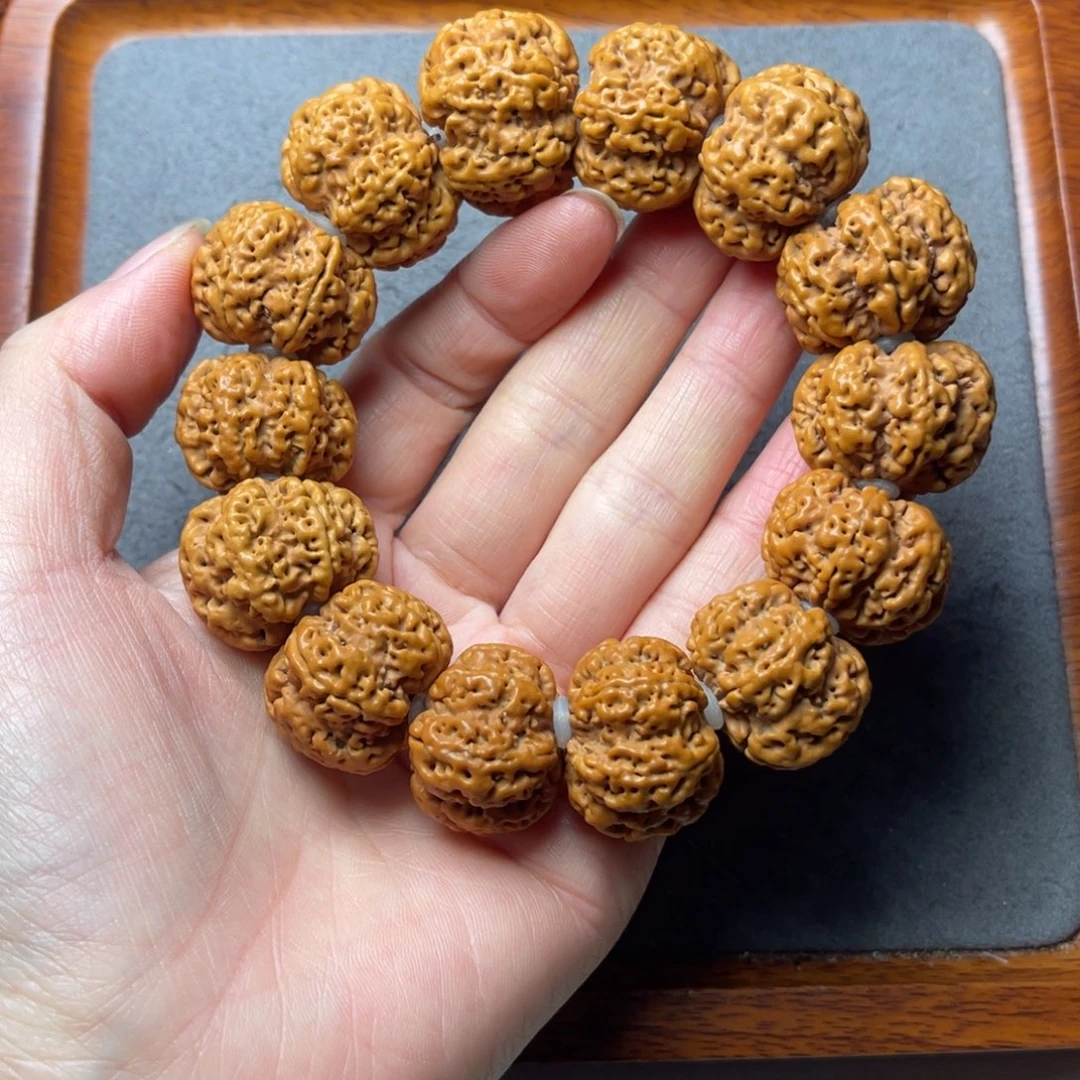 菩提3号金刚菩提雪花扇面六瓣24