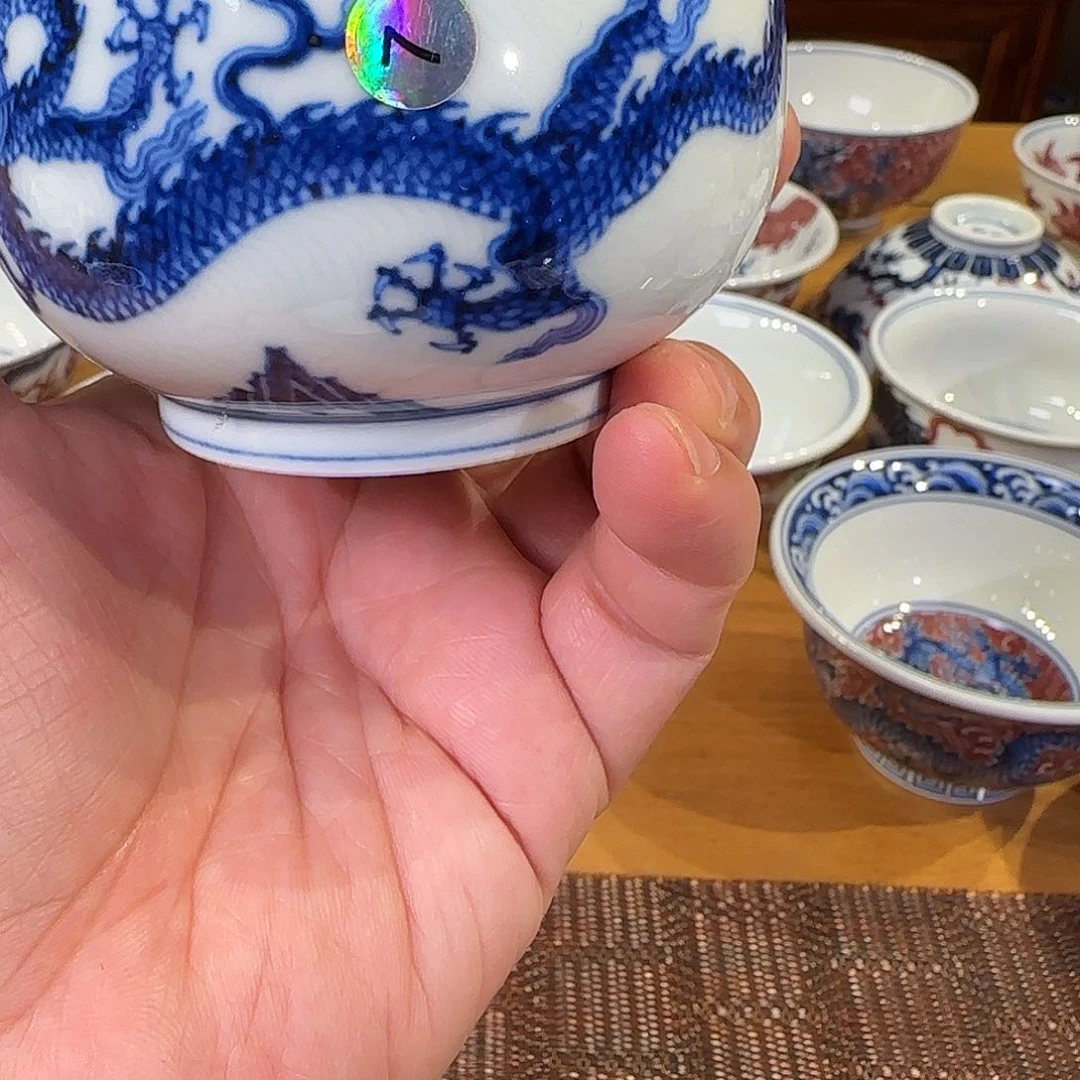 景德镇陶瓷原矿茶具