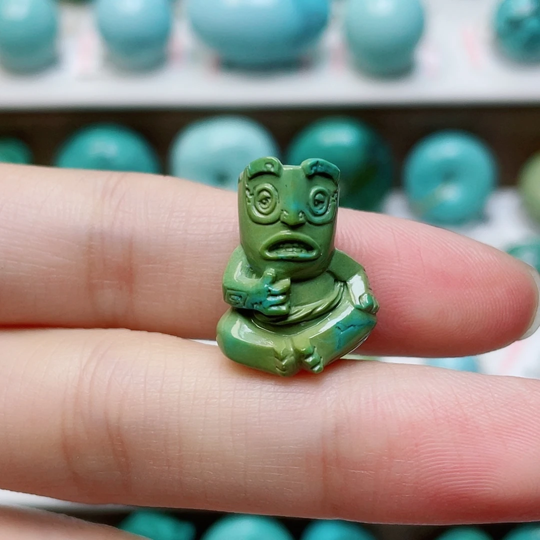 未镶嵌绿松石挂件