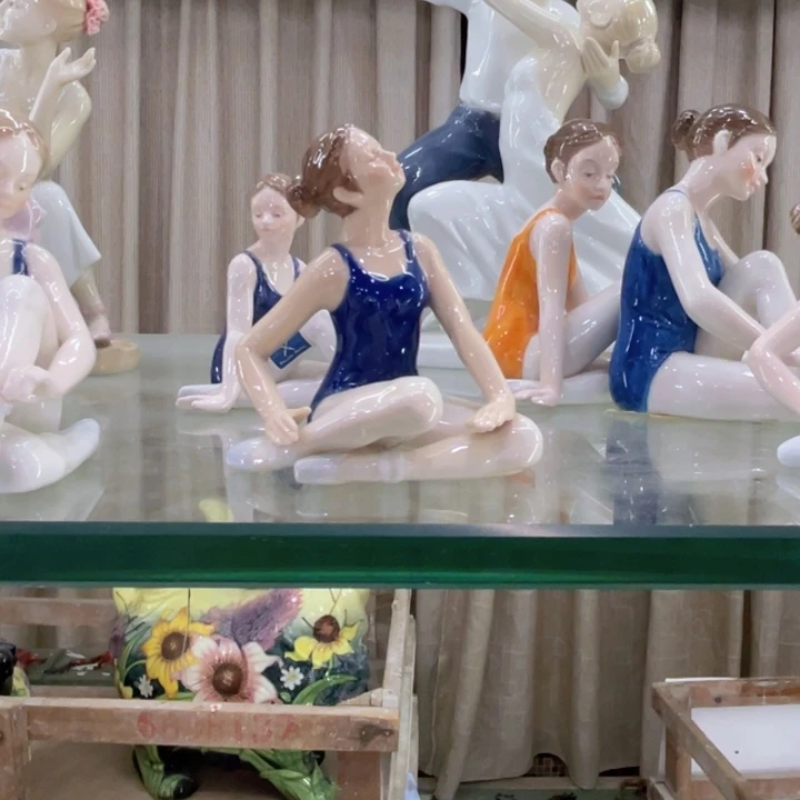 8cm尊匠瓷偶一个个