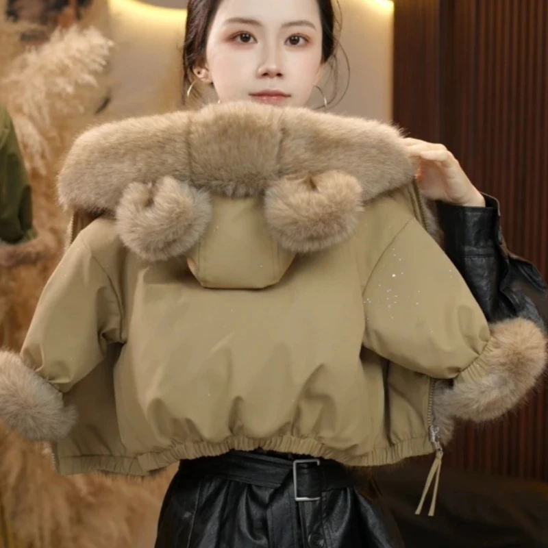 【星辰大海】2025新秋冬儿童双面穿外套加绒加厚百搭休闲毛毛外套