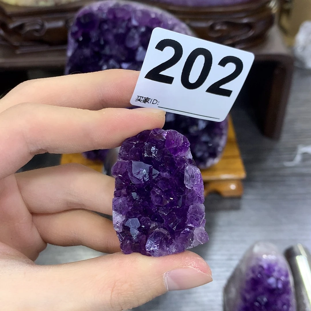 紫晶珠宝半成品未镶嵌202