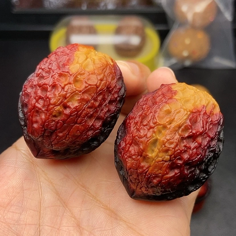 【闪购商品】把件文玩核桃40尺蟾祖52.2克