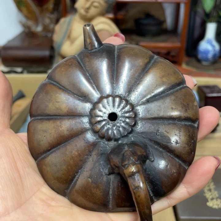 铜中古艺术品摆件