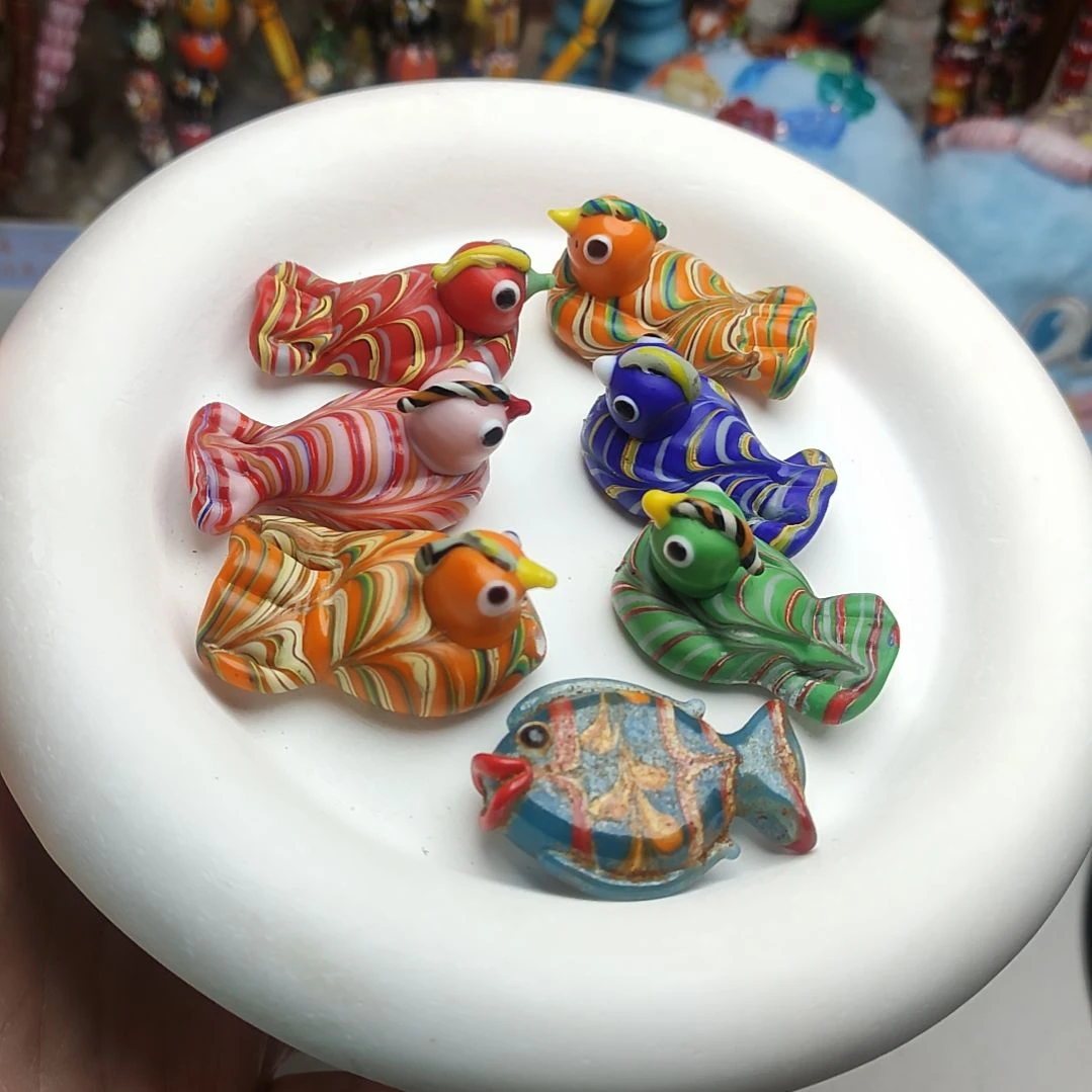 琉璃非金属西亚小动物一颗