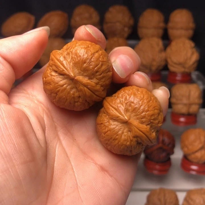 吊坠桃核12粗筋钢蛋