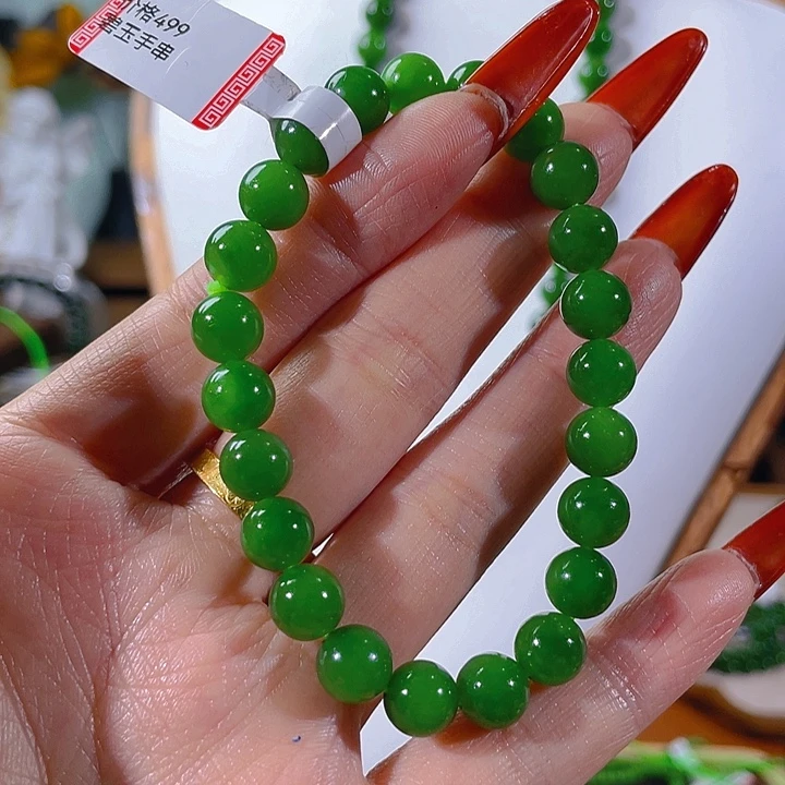 和田玉（碧玉）未镶嵌颈饰8