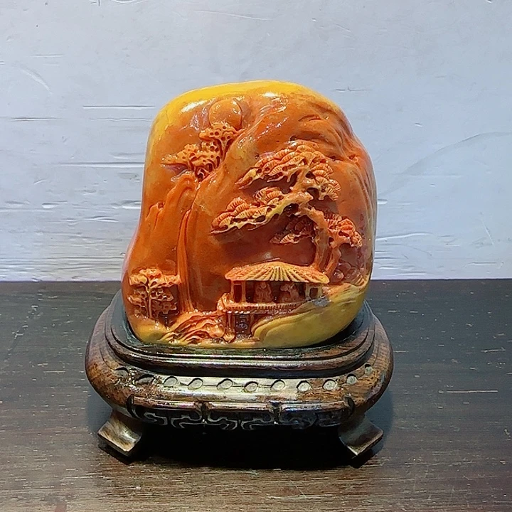 诚***6寿山石寿山石摆件精品