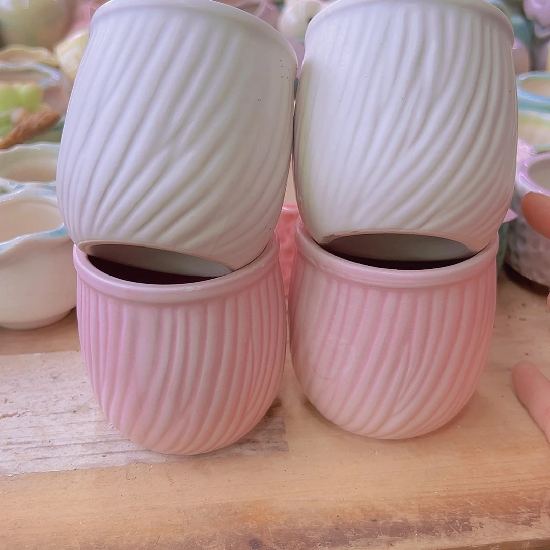 陶瓷花盆当场满12包邮