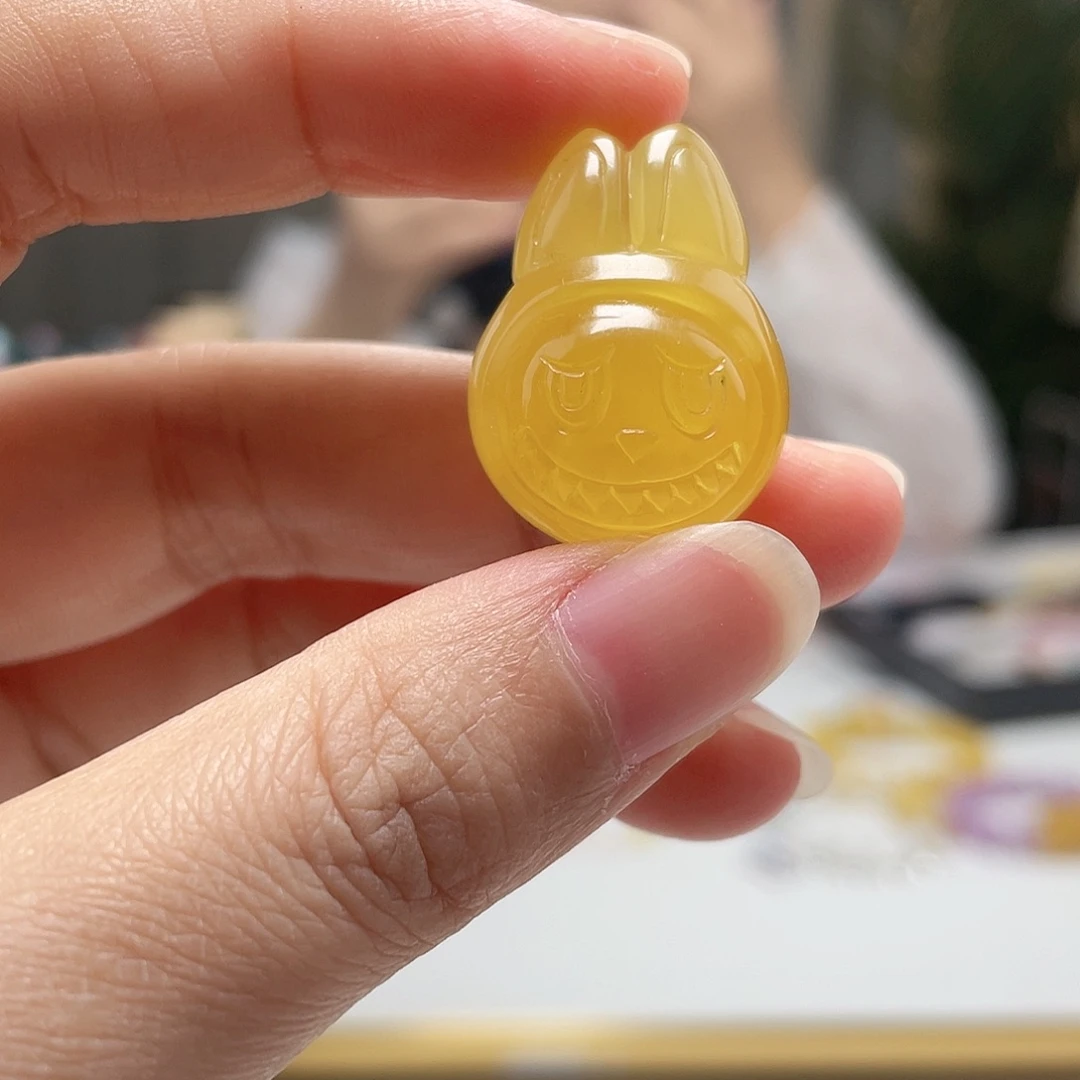 未镶嵌琥珀裸石蜜蜡吊坠