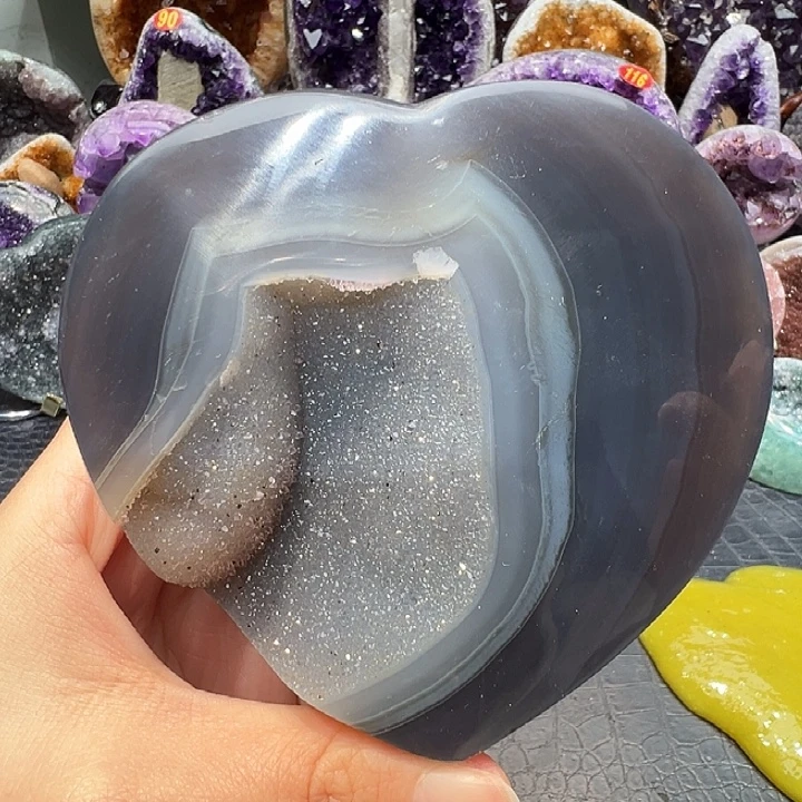 珠宝半成品未镶嵌紫晶