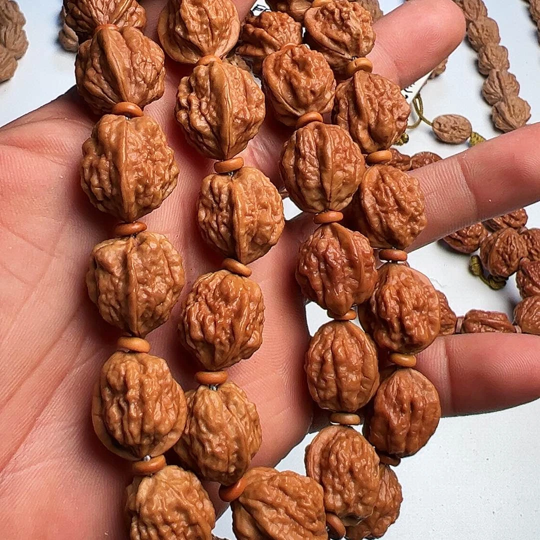 猴头核桃吊坠弹***间金蟾16脖挂