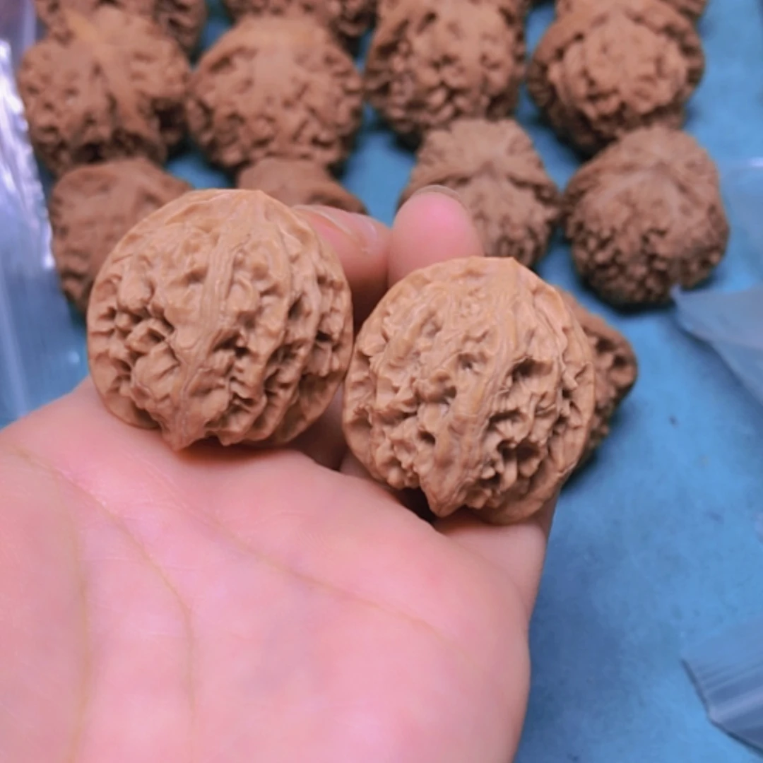 【闪购商品】摆件核桃30.5苹果有修