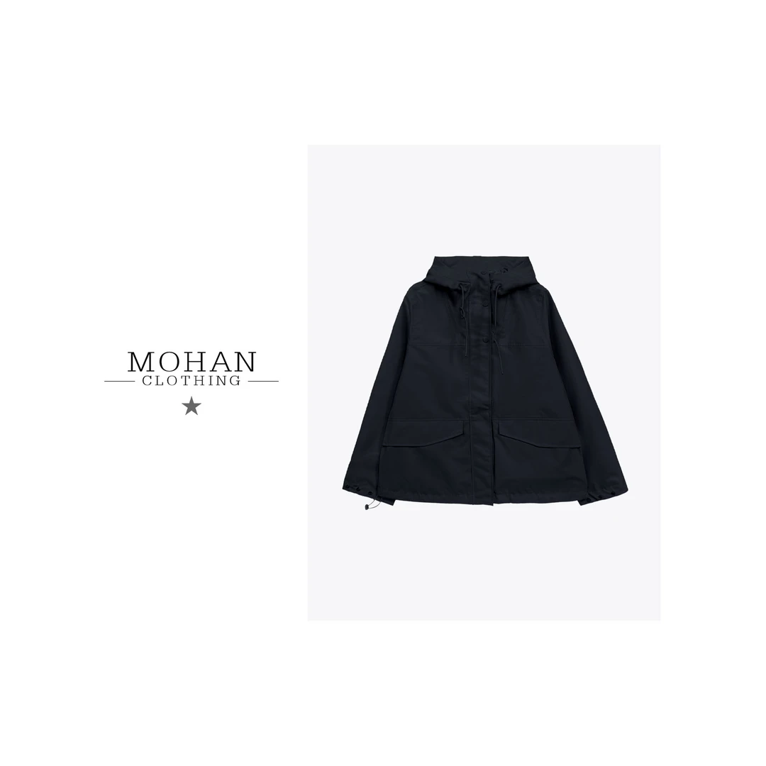 CLOTHING/墨含高奢潮流时尚气质经典百搭外套FA575