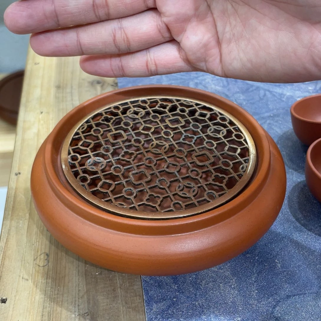 镂空壶承10厘米内直径