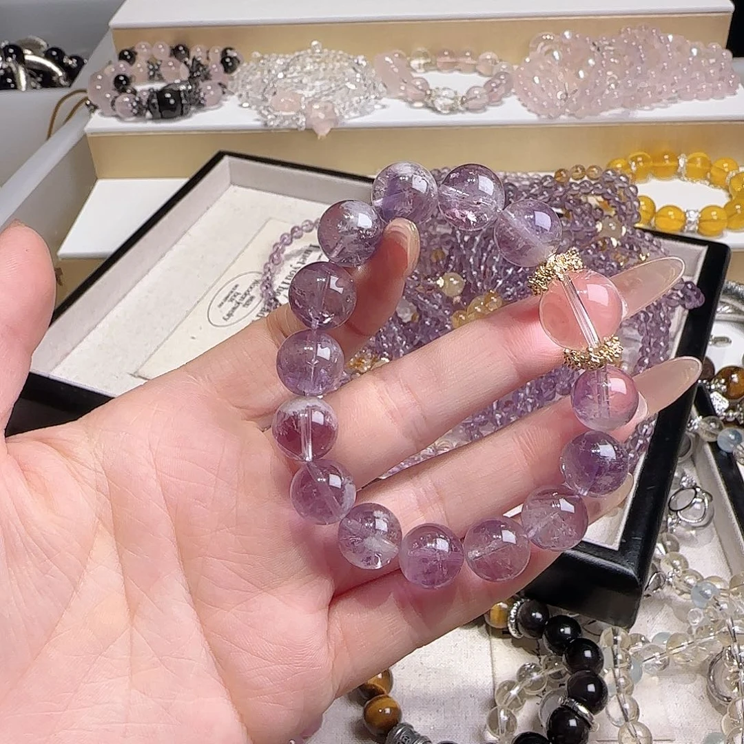 水晶手链未镶嵌把
