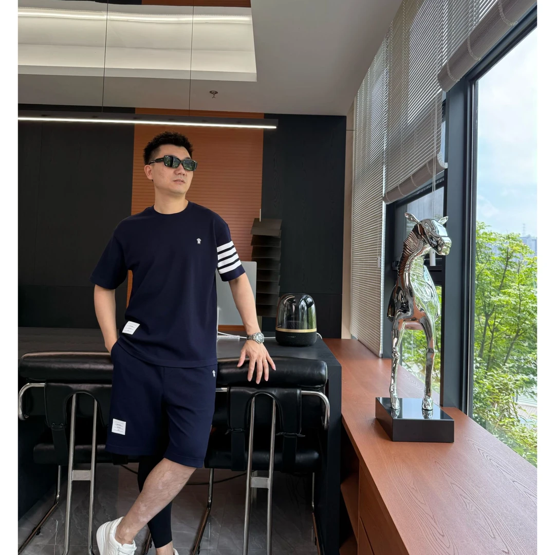 CNZ奢品-2025夏季新款休闲时尚男士休闲套装-6086