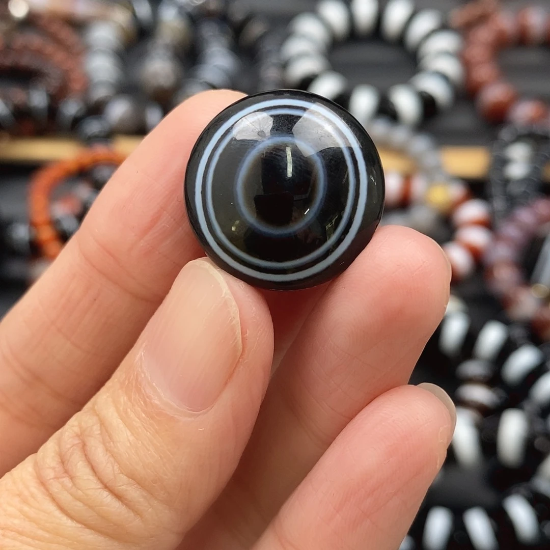 玛瑙/玉髓玛瑙单珠未镶嵌