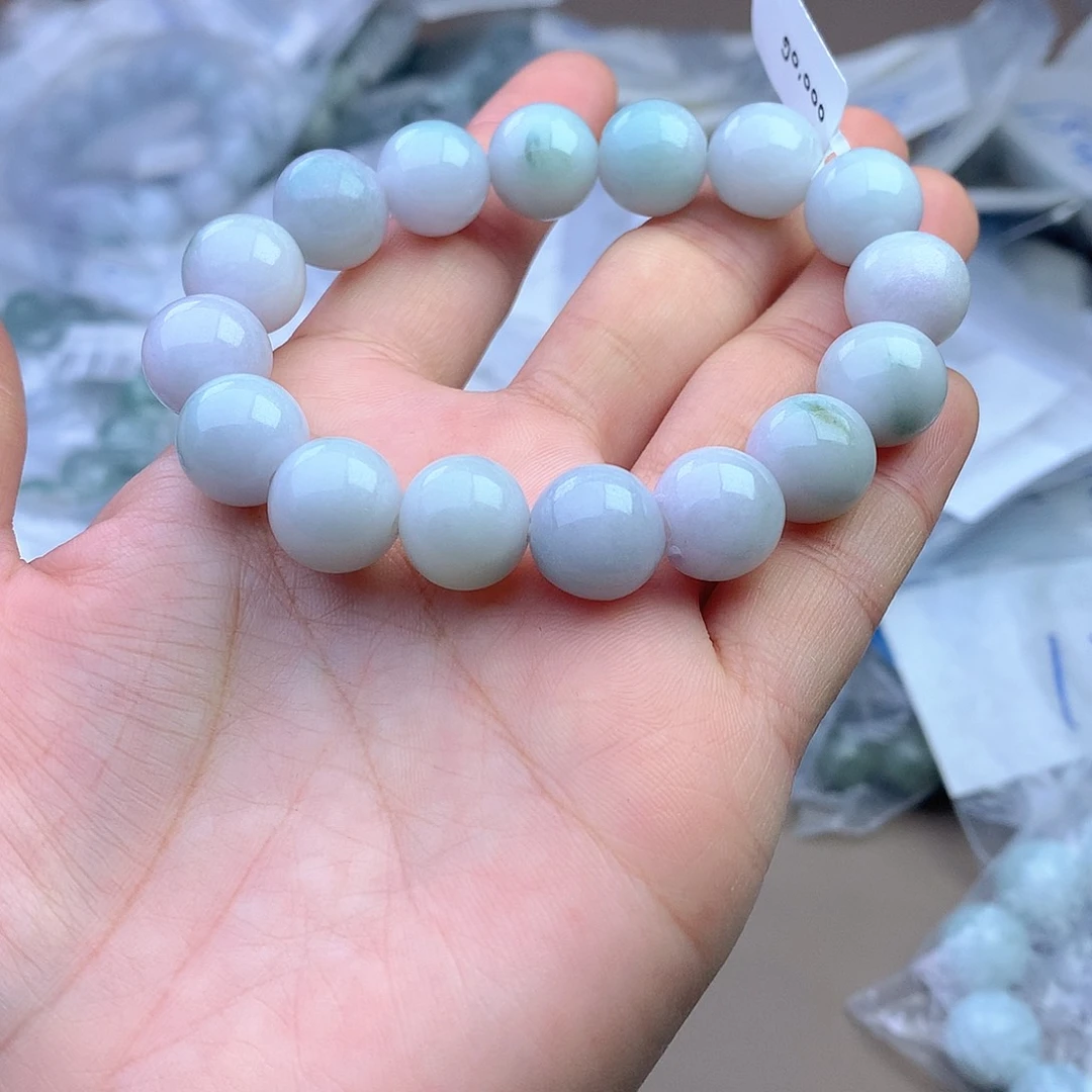 未镶嵌手链翡翠手串