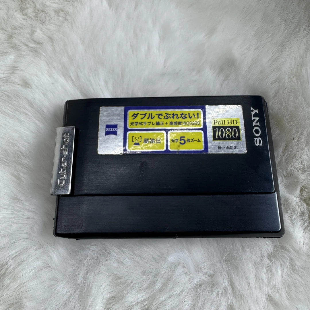 95新 Sony/索尼 索尼t100 日文英文版810w像素 触摸屏  屏幕贴膜