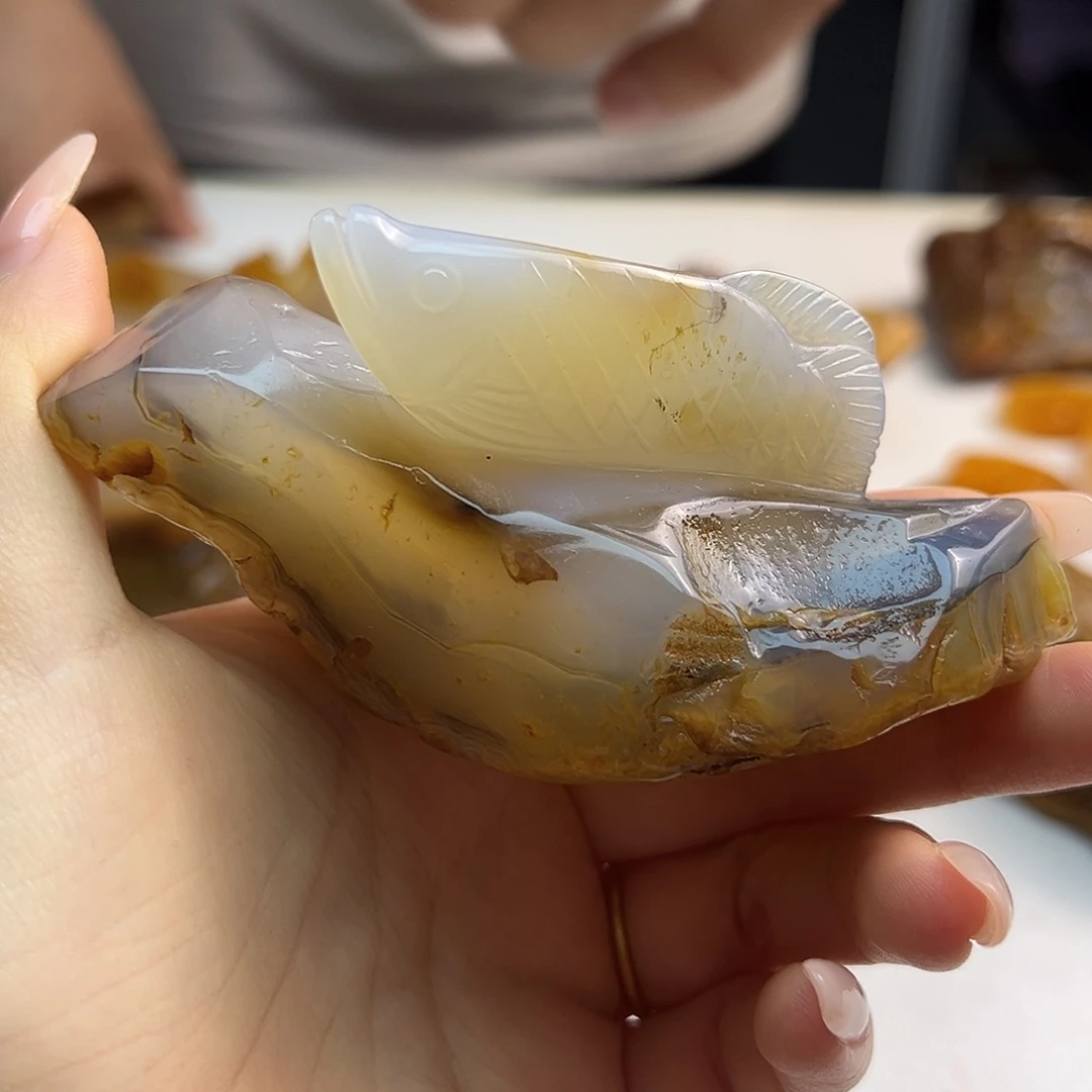 玛瑙/玉髓合金颈饰