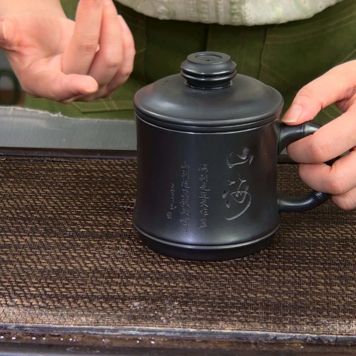 茶杯紫砂高货放漏