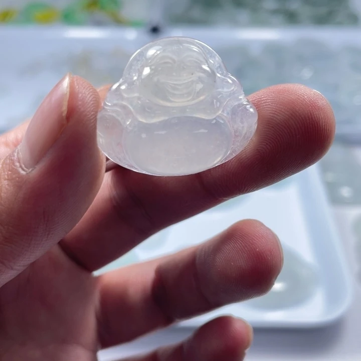 翡翠未镶嵌颈饰翡翠佛