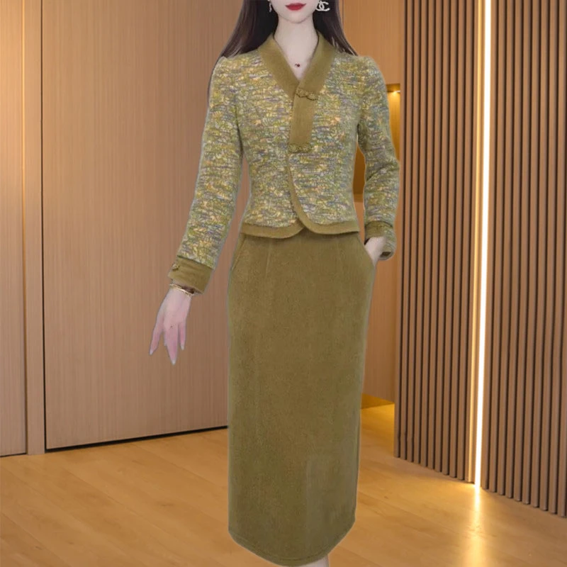 【可蓓儿】小香风套装2025新款爆款女春秋十三行减龄妈妈轻奢妈妈装