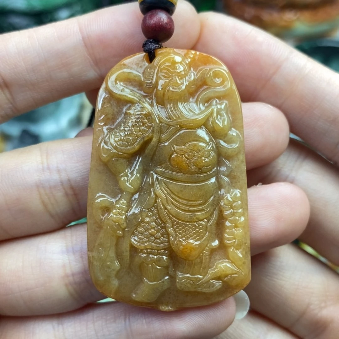颈饰未镶嵌翡翠吊坠
