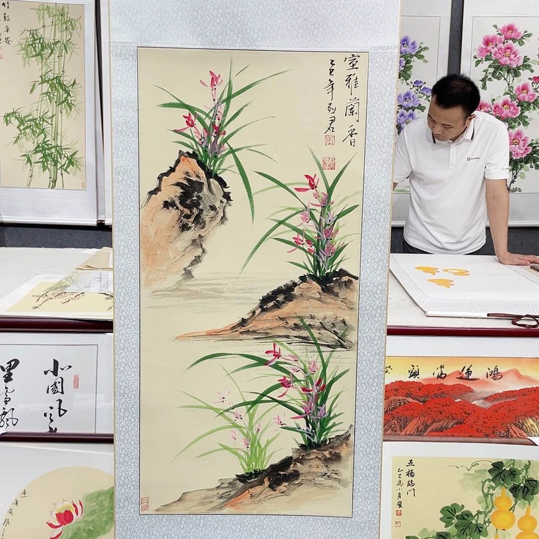 国画手绘作品手绘作品