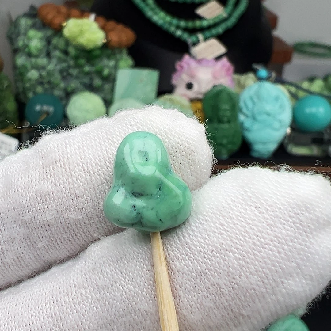 绿松石未镶嵌绿松石主播璐璐