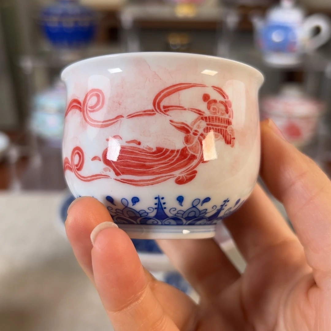 茶***茶纯手工手绘 高端茶器