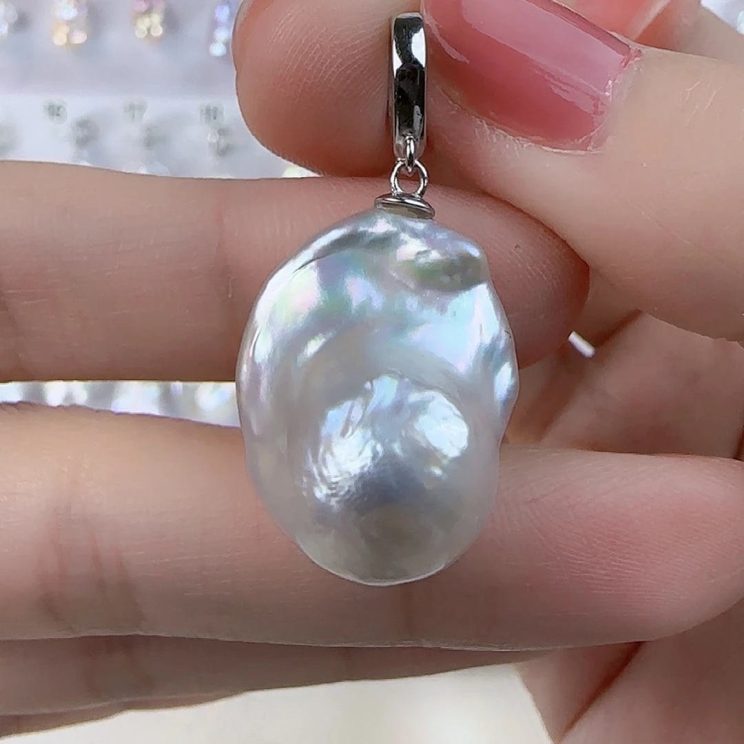 弥***贵未镶嵌淡水珍珠吊坠(不含链)