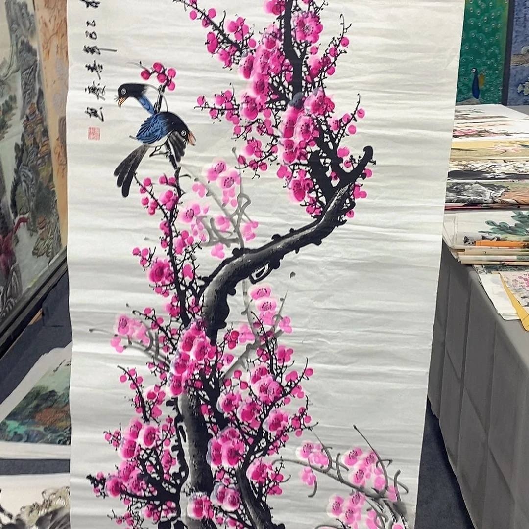 国画国画手绘作品