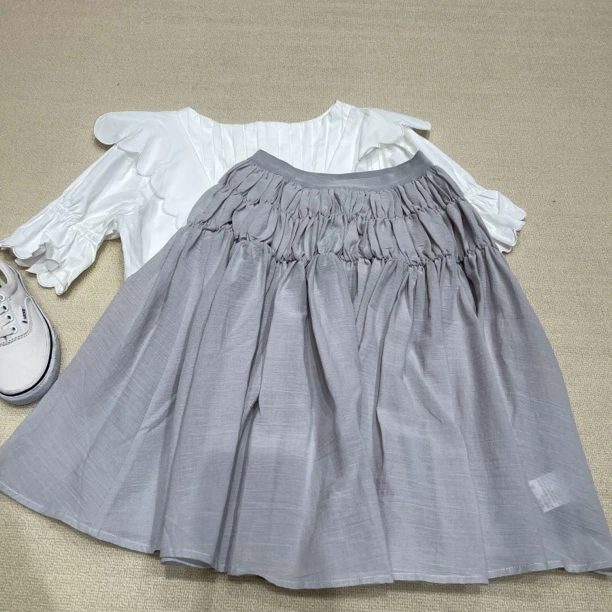 31977高端童装时尚百搭新款酷家半身裙A10-4-4.