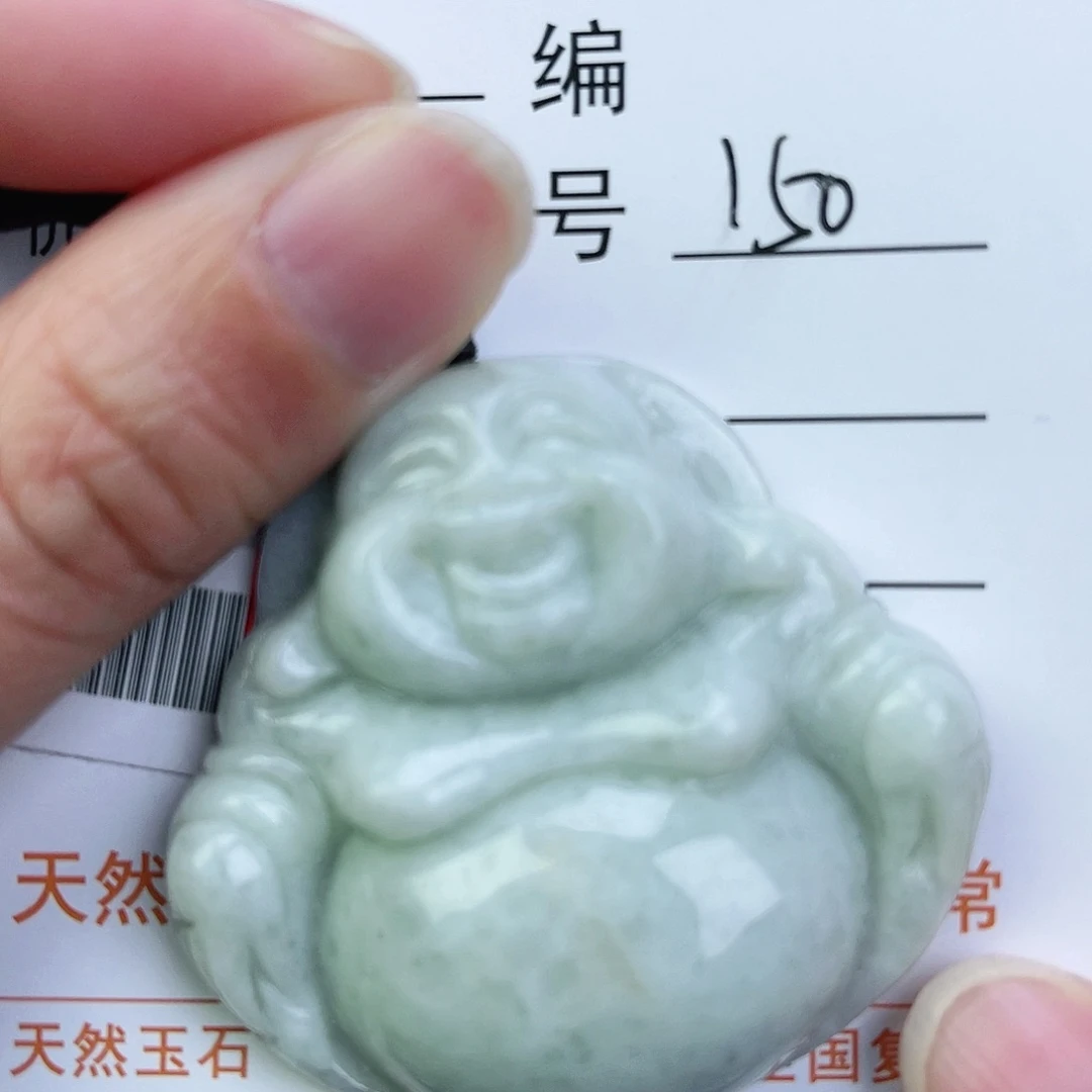 翡翠颈饰未镶嵌佛公