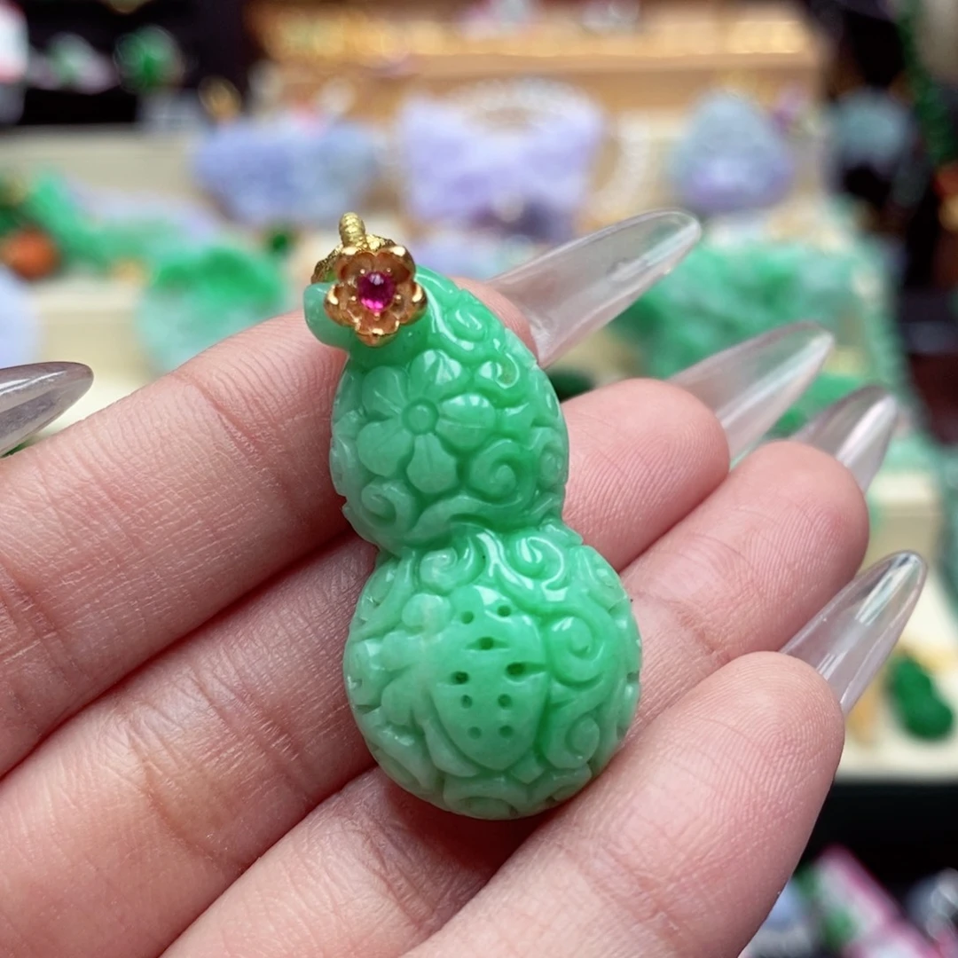 颈饰未镶嵌翡翠翡翠吊坠